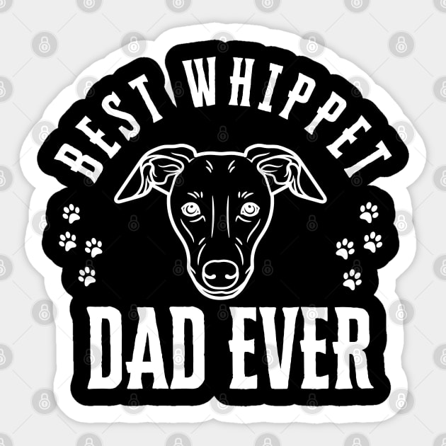 Best Shih Tzu Ever Funny Quote Vintage Dad Sticker by click2print